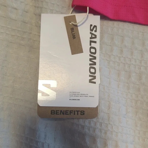 HOT pink Salomon Running tank - Picture 2 of 6